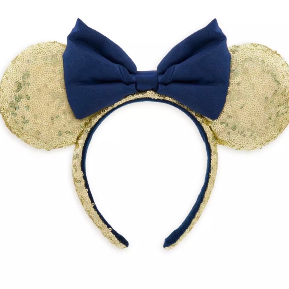 Two pack of Gold Sequin Disney Ears